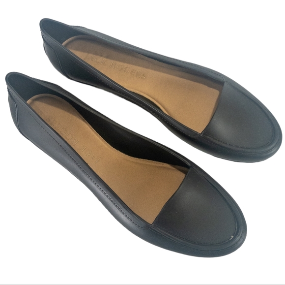 Jack Rogers Millie Jelly Moccasin Black -8 - Picture 3 of 4